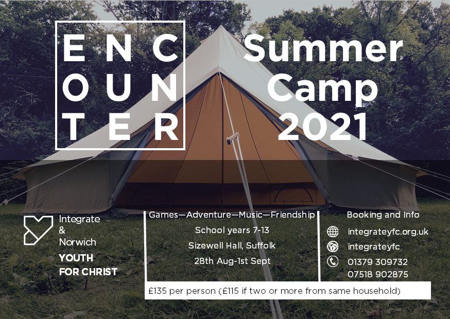 Encounter Summer Camp 2021 Integrate Youth for Christ